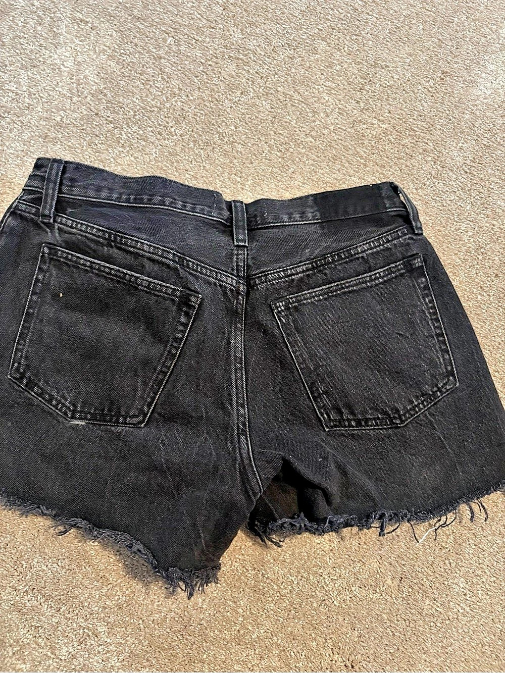 Abercrombie & Fitch Curve Love The Boyfriend Short Mid Rise The Boyfriend Short